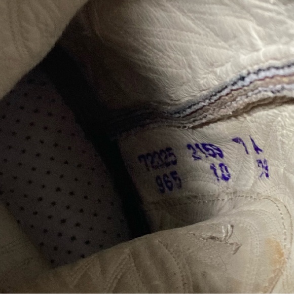 Ralph Lauren Lucchese Red Black leather Cowboy Western Boots vintage inlay 7 - Picture 15 of 16